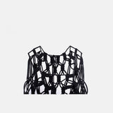 Skadi Macrame Overlay Black - Afterlife Projects