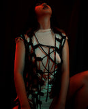 Skadi Macrame Overlay Black - Afterlife Projects