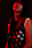Skadi Macrame Top Black - Afterlife Projects